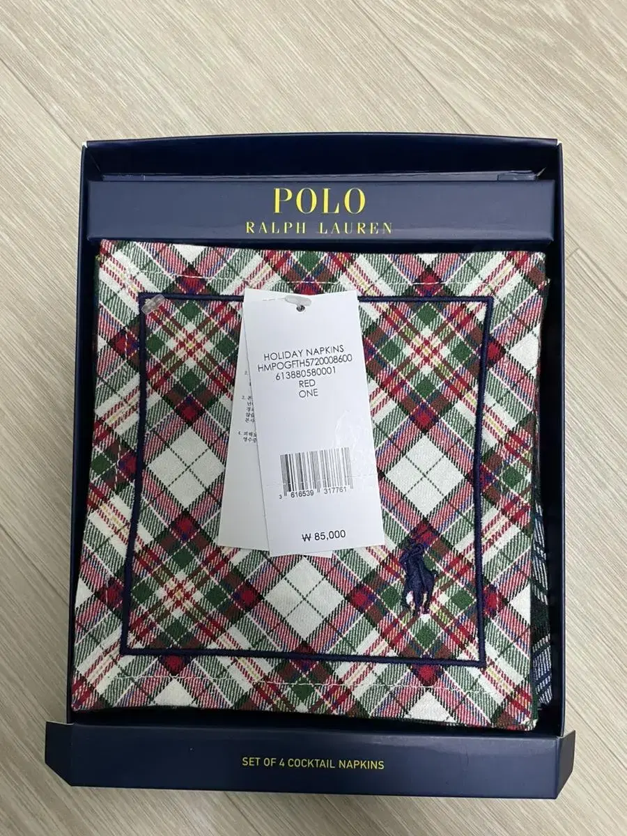 폴로 홀리데이 냅킨 polo holiday napkins